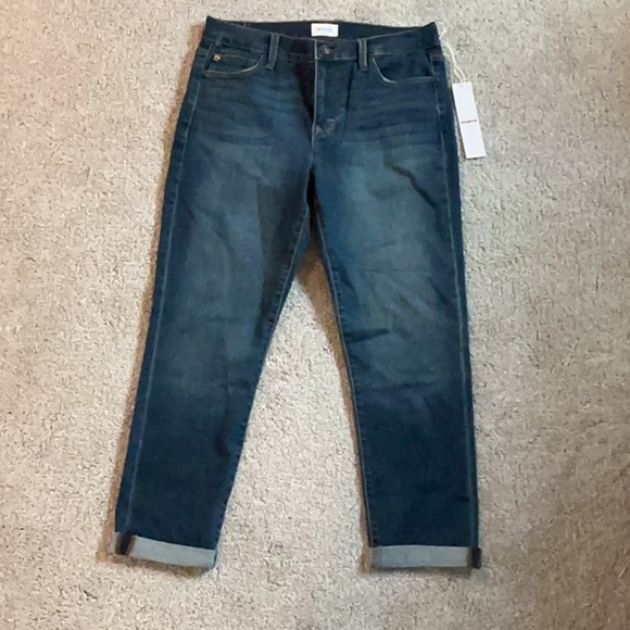 Hudson Jeans Natalie Midrise Slim Boyfriend Jeans Size 27 NWT - Picture 1 of 7
